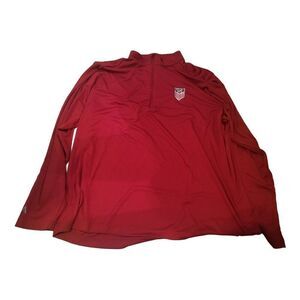 USA Olympics Antigua Shirt Men Sz XXL‎ Long Sleeve 1/4 Zip Sportswear